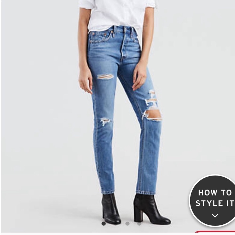 Levi’s 501 skinny jean